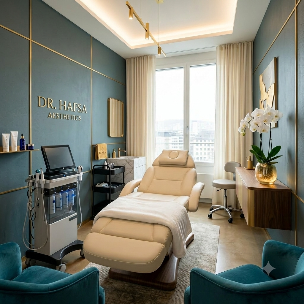 Aesthetic treatment room